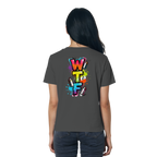 WTF - "Wear The Fair" Print mit besticktem Emblem - Ladies Organic Shirt
