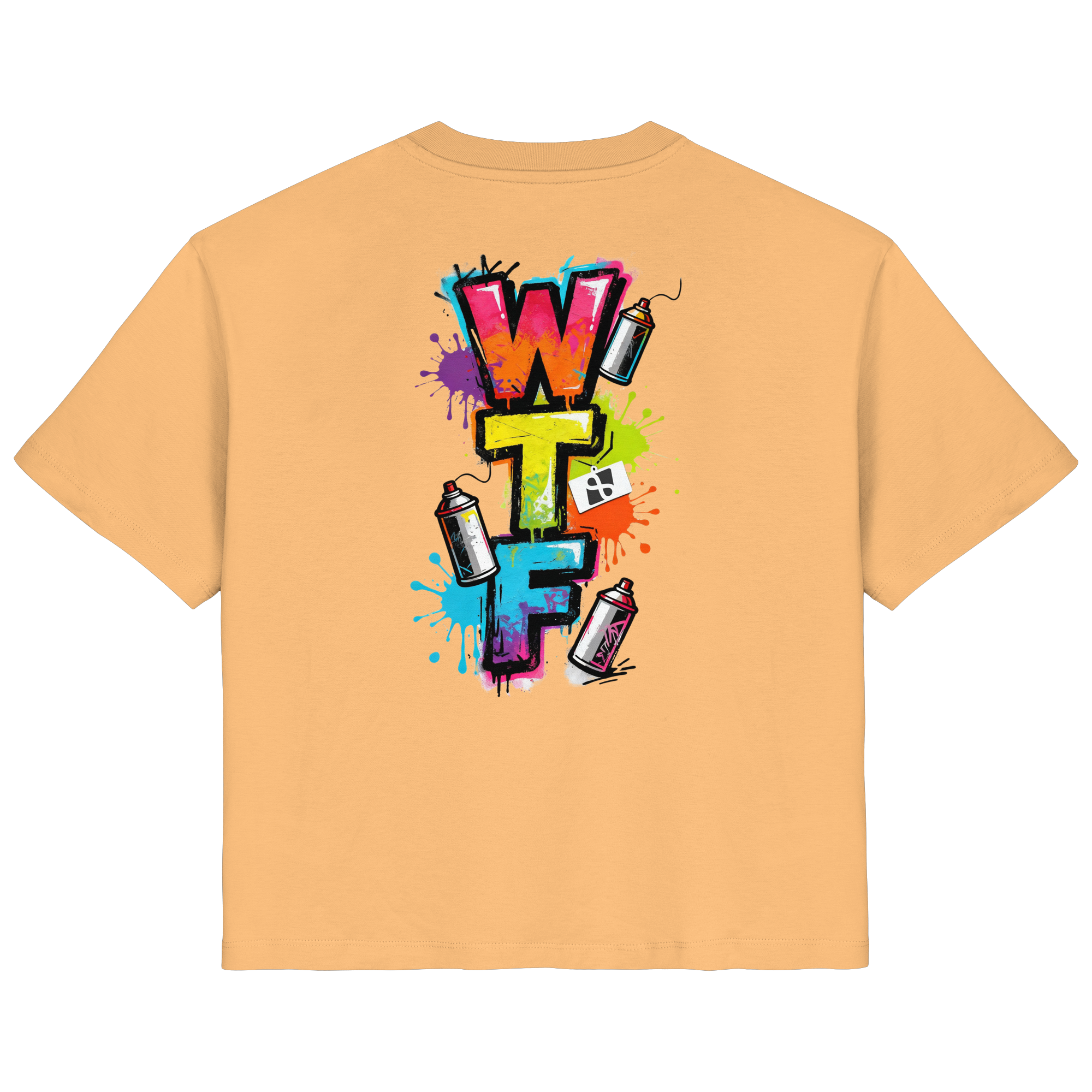 WTF - "Wear The Fair" Print mit besticktem Emblem - Ladies Organic Shirt