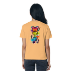 WTF - "Wear The Fair" Print mit besticktem Emblem - Ladies Organic Shirt