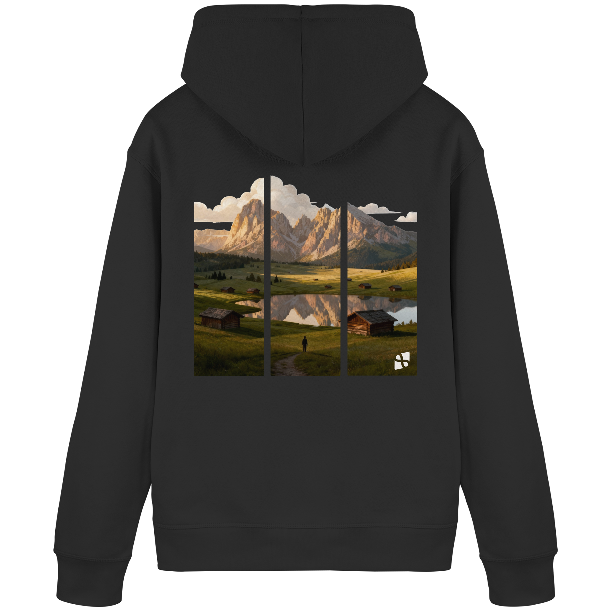 Mountainview - Organic Basic Hoodie
