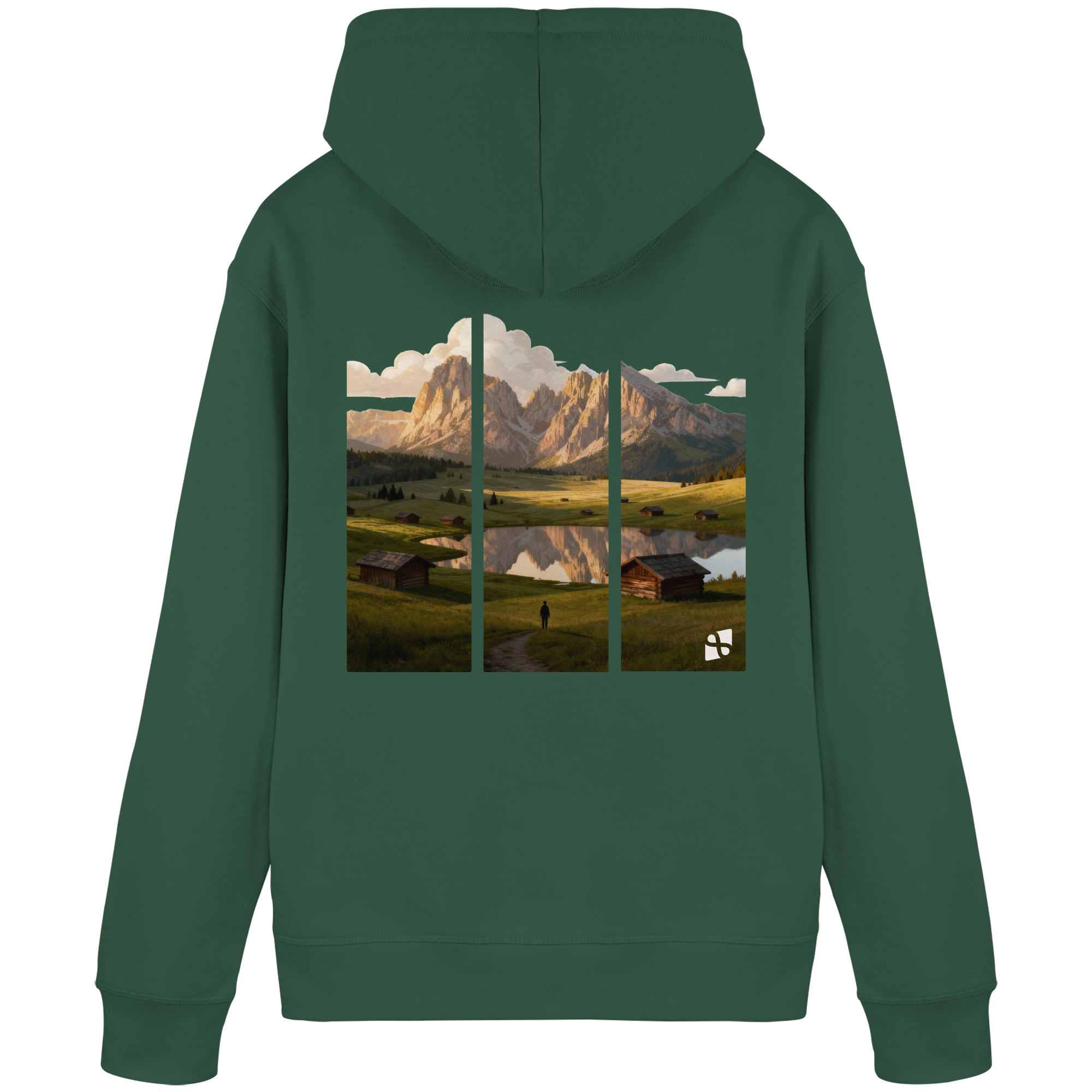 Mountainview - Organic Basic Hoodie