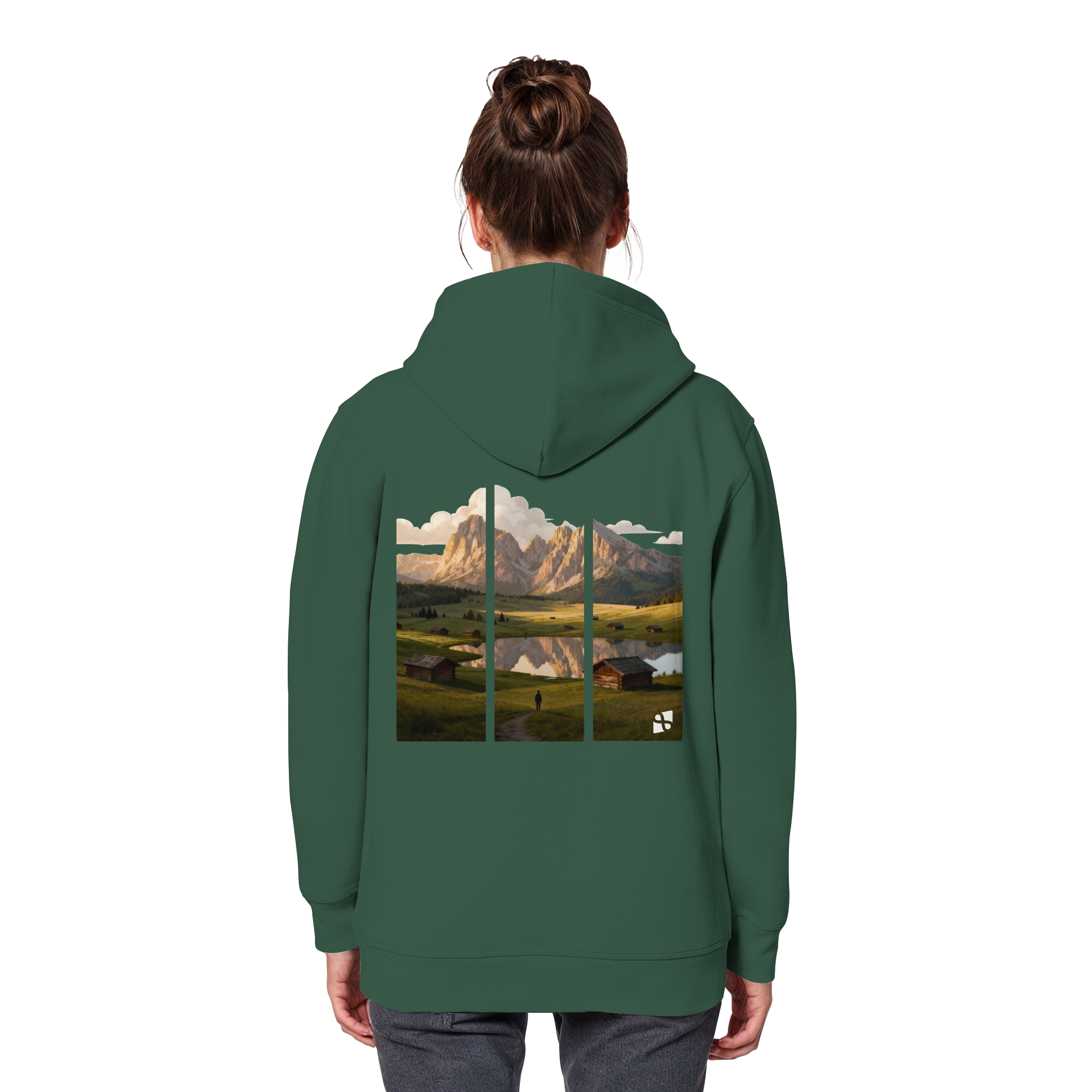 Mountainview - Organic Basic Hoodie