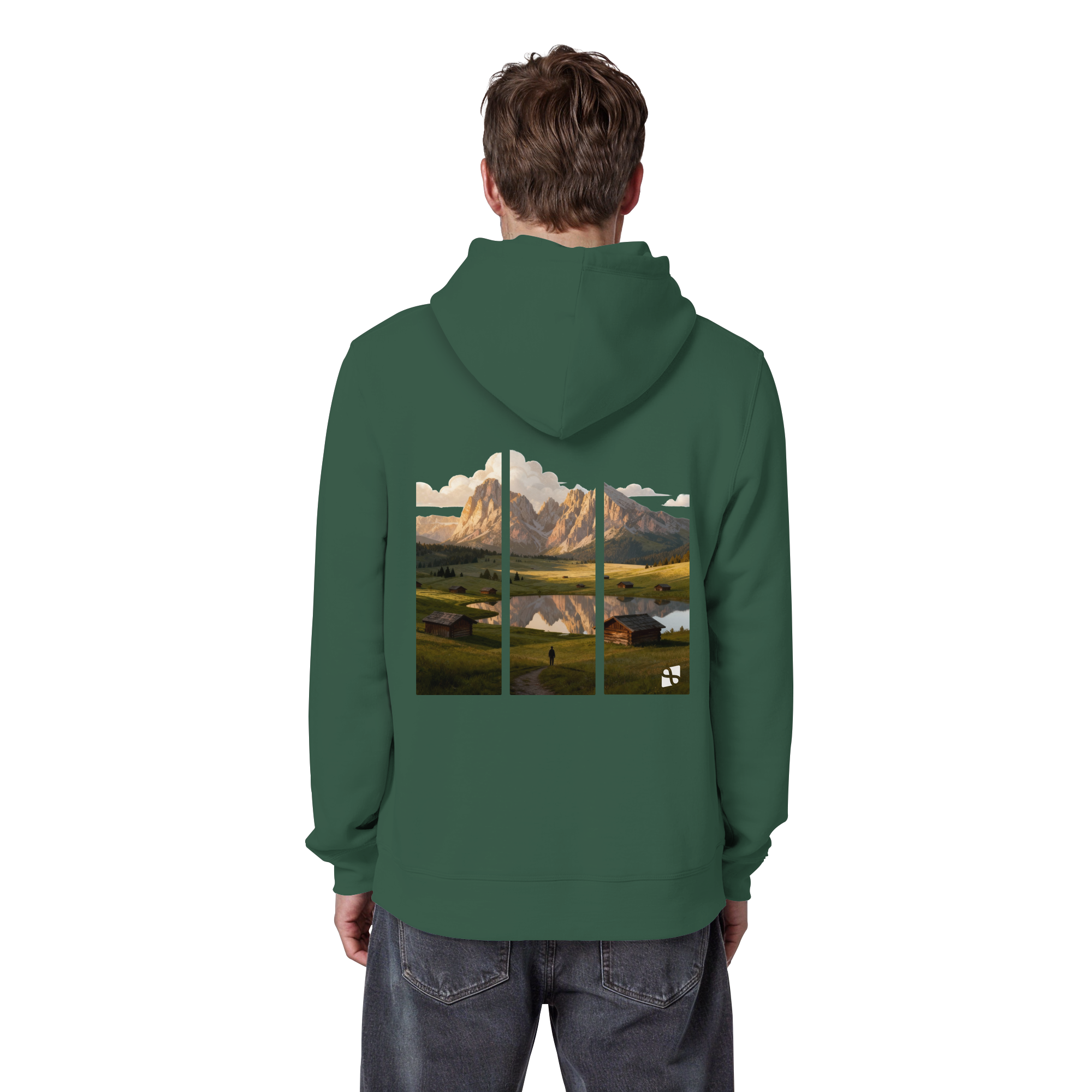 Mountainview - Organic Basic Hoodie
