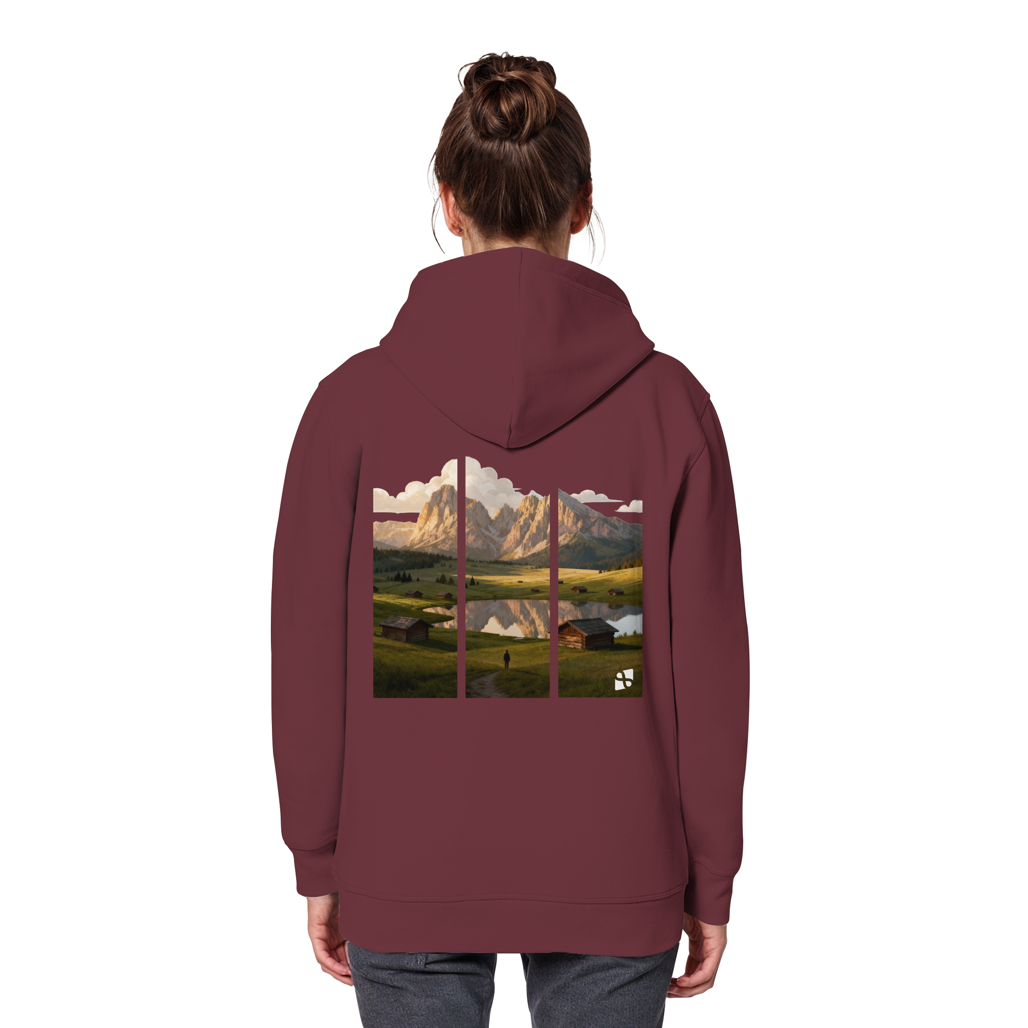 Mountainview - Organic Basic Hoodie