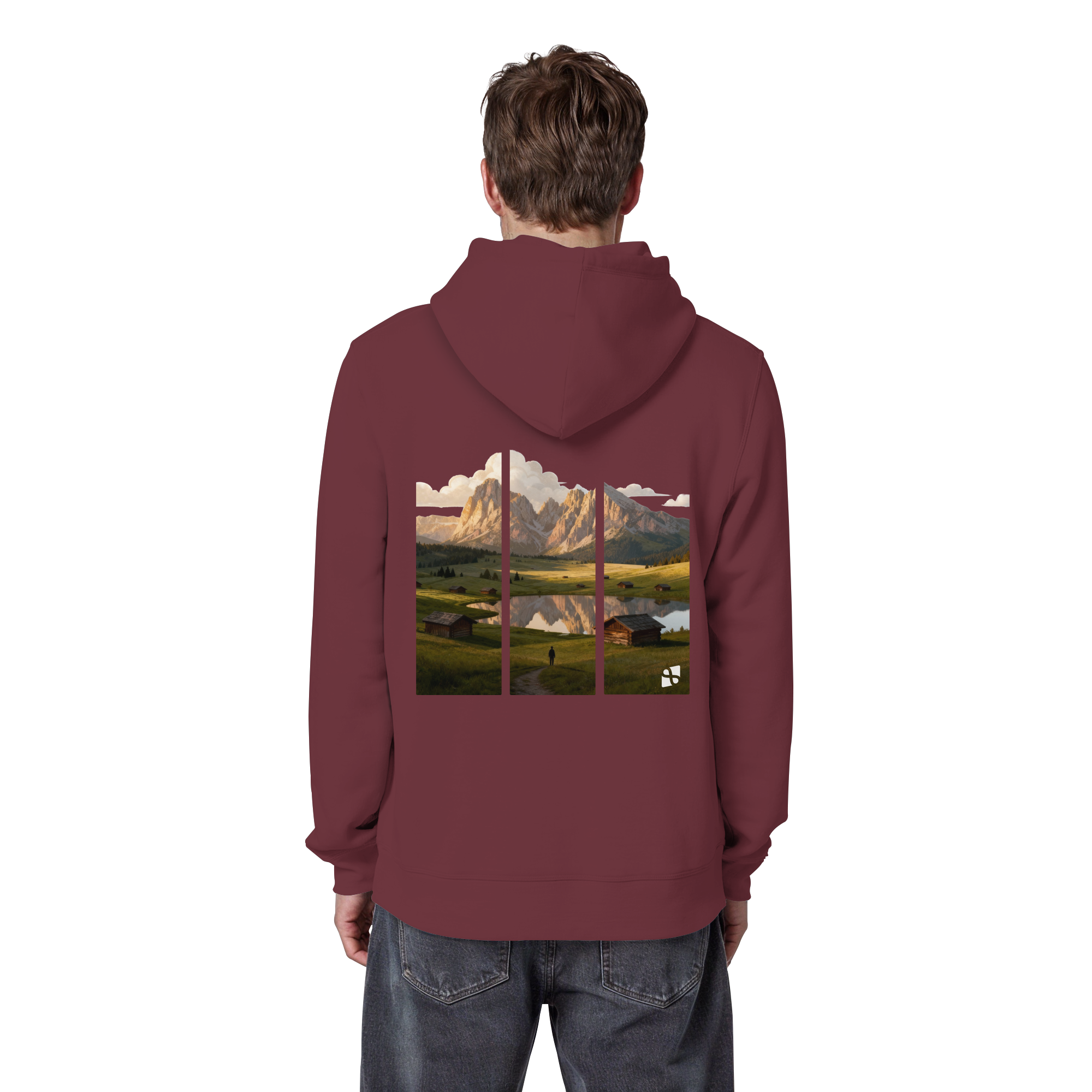 Mountainview - Organic Basic Hoodie