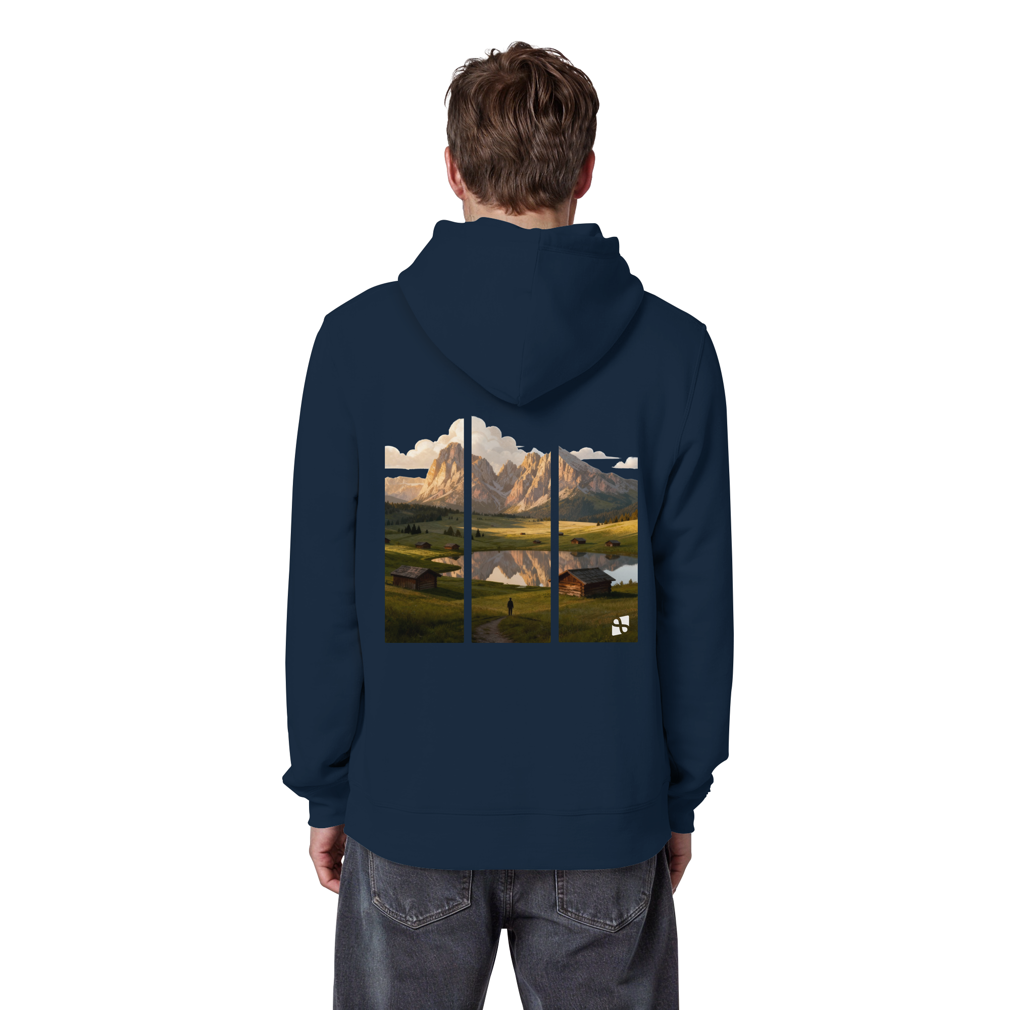 Mountainview - Organic Basic Hoodie