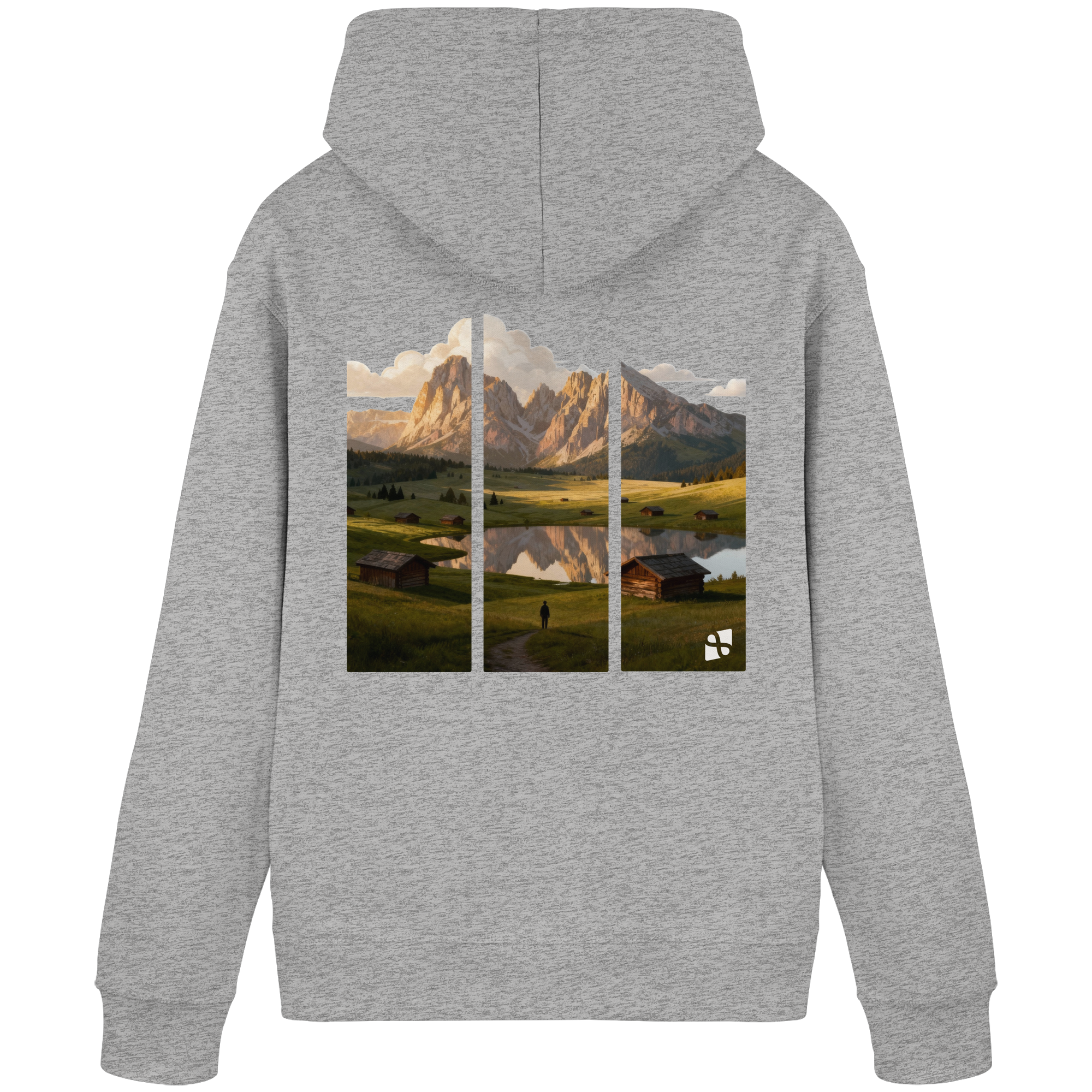 Mountainview - Organic Basic Hoodie