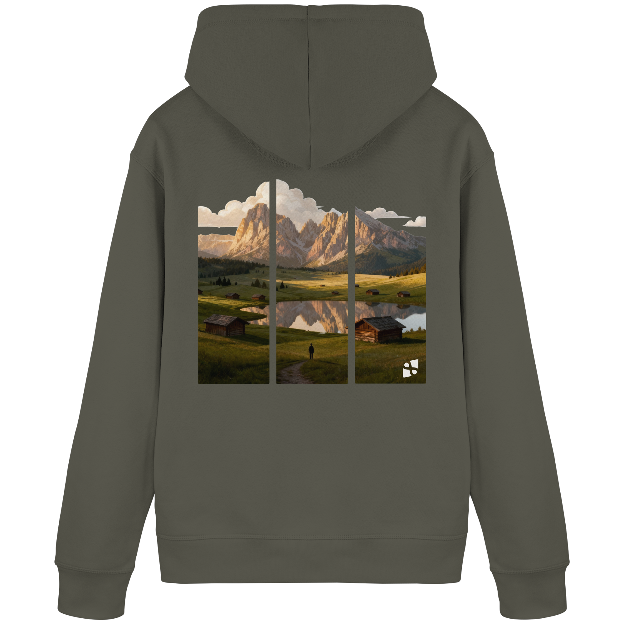 Mountainview - Organic Basic Hoodie