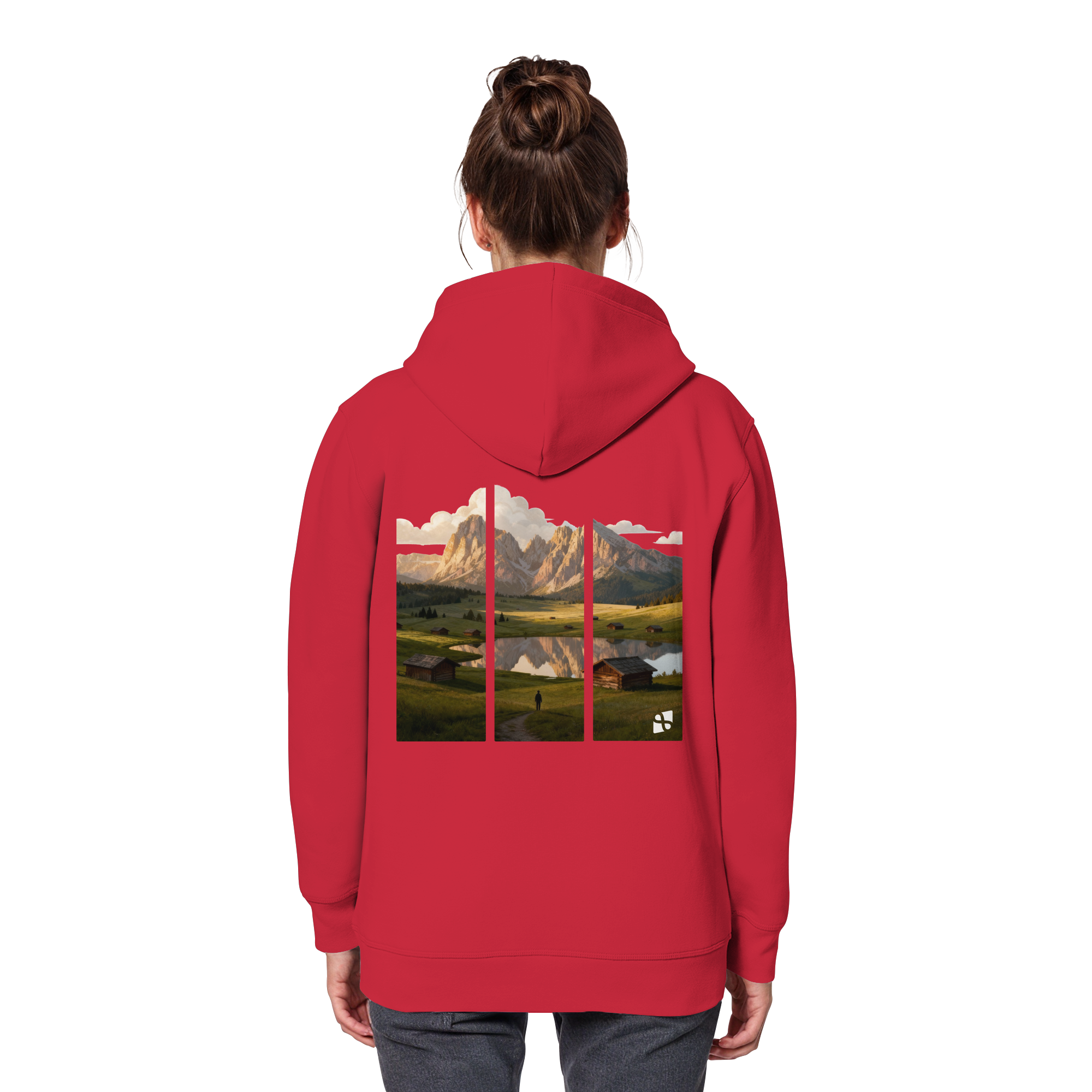 Mountainview - Organic Basic Hoodie