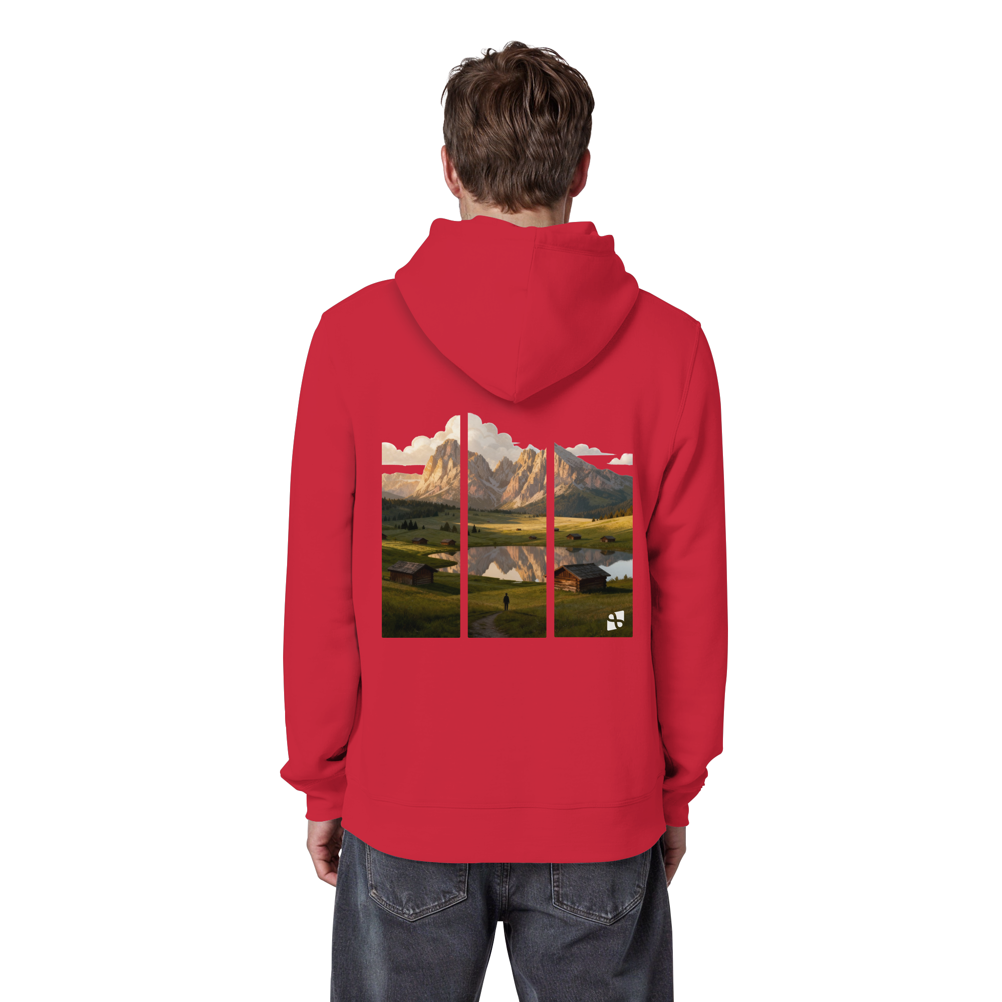 Mountainview - Organic Basic Hoodie