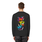 WTF - "Wear The Fair" Print mit besticktem Emblem - Organic Basic Unisex Sweatshirt