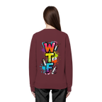 WTF - "Wear The Fair" Print mit besticktem Emblem - Organic Basic Unisex Sweatshirt