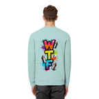 WTF - "Wear The Fair" Print mit besticktem Emblem - Organic Basic Unisex Sweatshirt