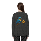 Tannenhäher mit Zirbelnuss + Emblem Stick - Organic Basic Unisex Sweatshirt