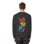 WTF - "Wear The Fair" Print mit besticktem Emblem - Organic Basic Unisex Sweatshirt