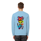 WTF - "Wear The Fair" Print mit besticktem Emblem - Organic Basic Unisex Sweatshirt