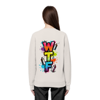 WTF - "Wear The Fair" Print mit besticktem Emblem - Organic Basic Unisex Sweatshirt