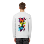 WTF - "Wear The Fair" Print mit besticktem Emblem - Organic Basic Unisex Sweatshirt