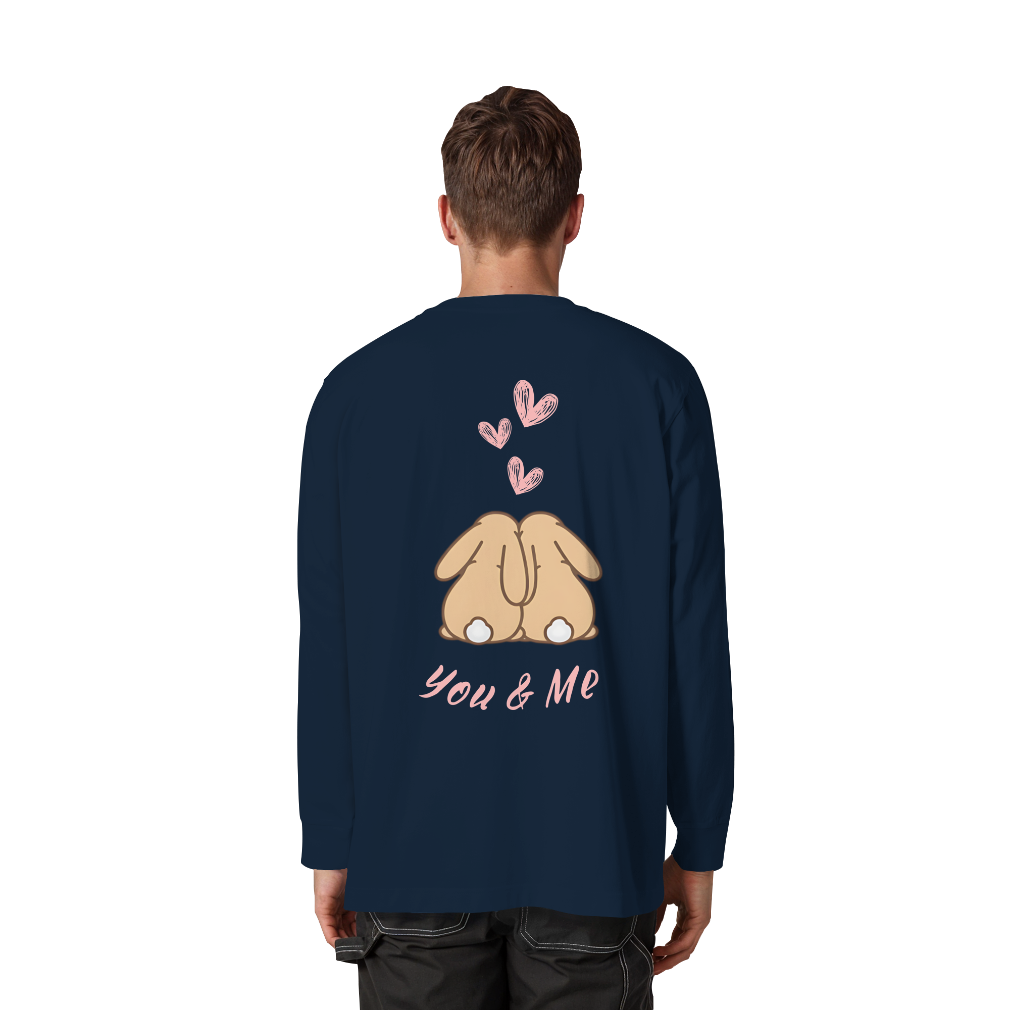 YOU&ME - Organic Heavy Oversized Longsleeve T-Shirt