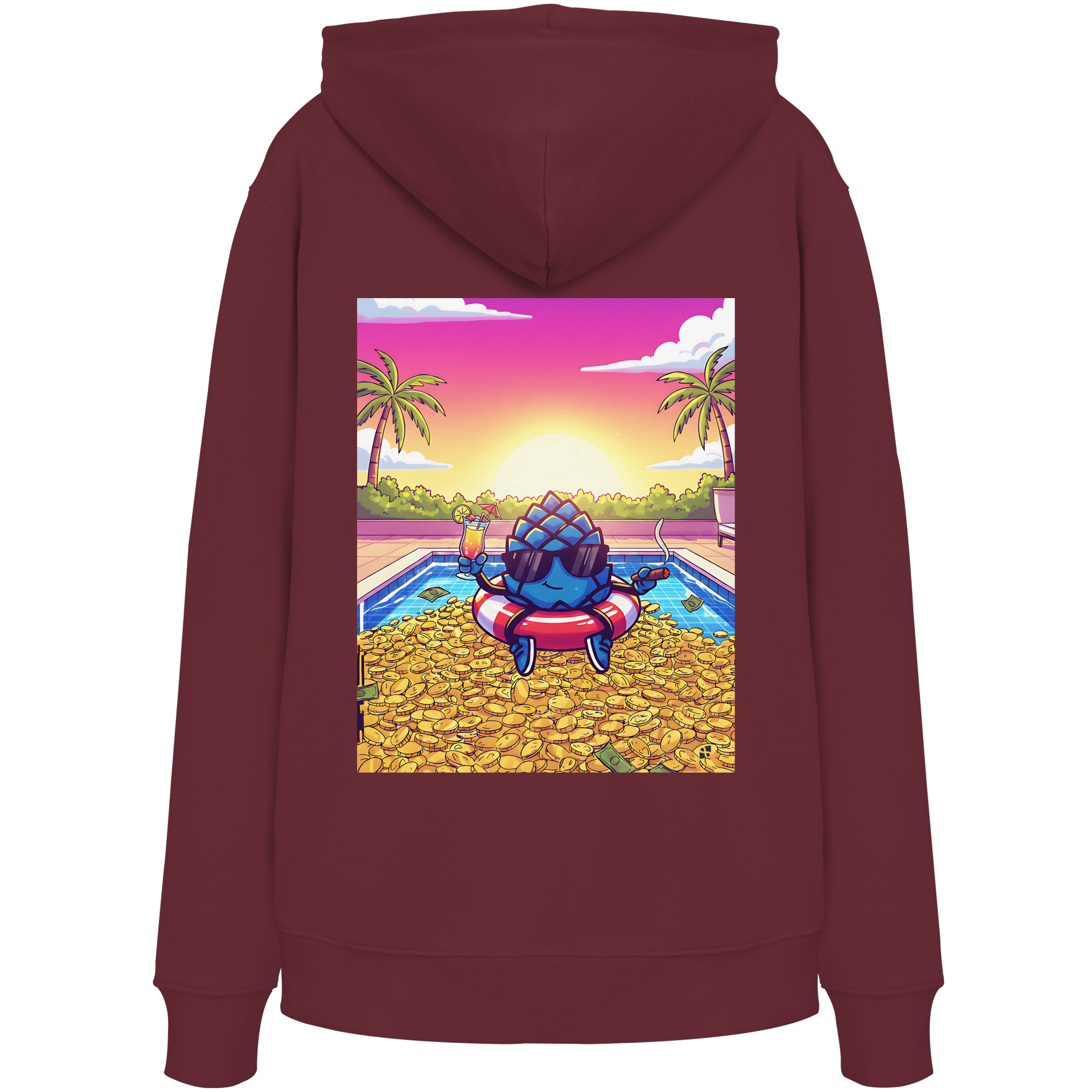 Zirbinator Money & Gold - Organic Hoodie