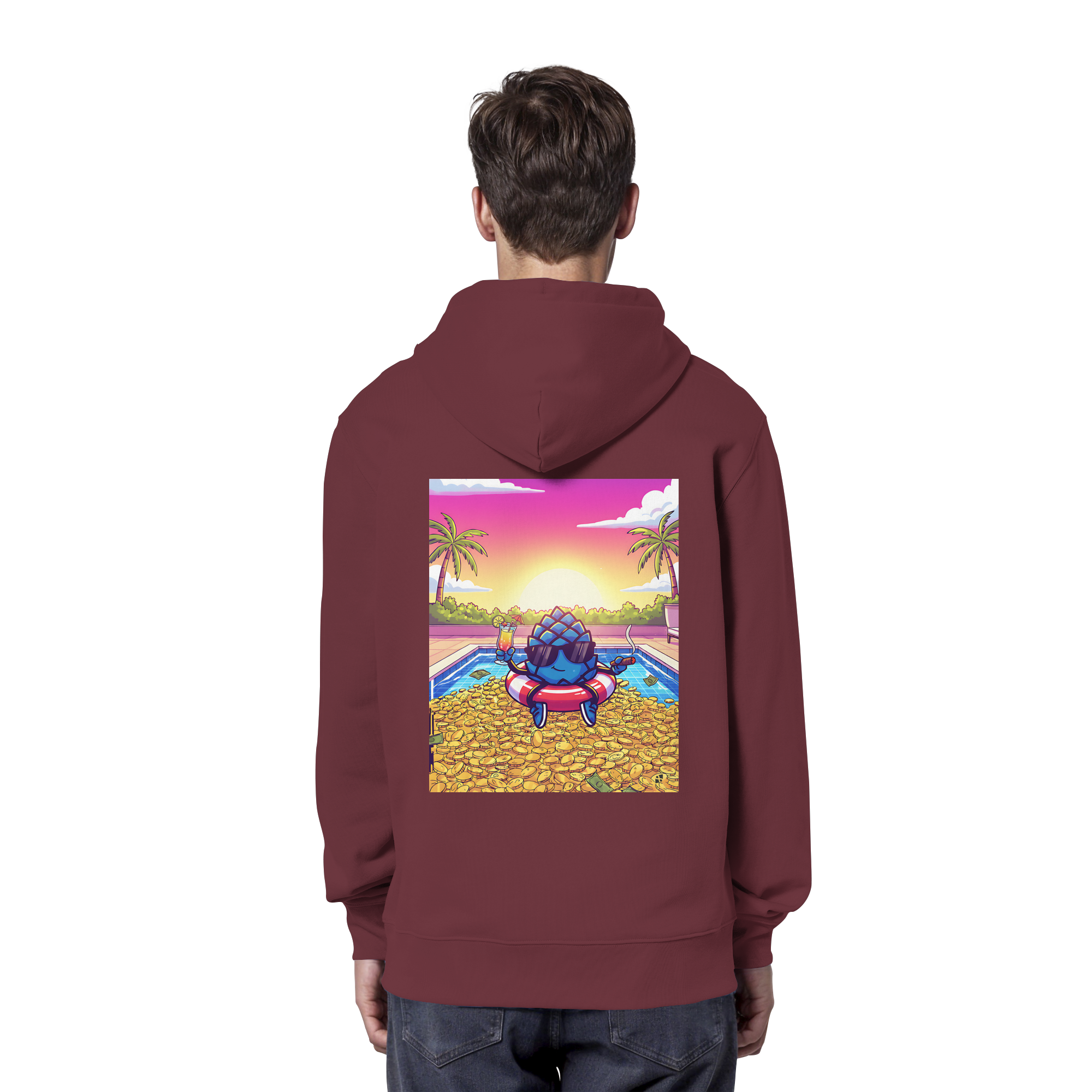 Zirbinator Money & Gold - Organic Hoodie