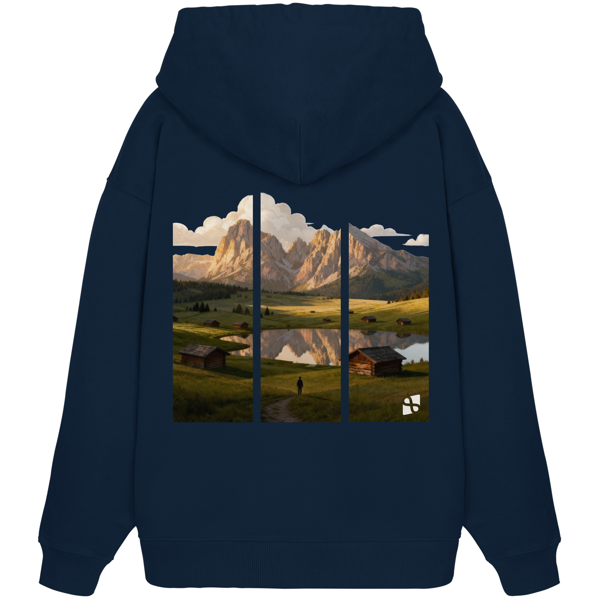 Mountainview - Organic Oversize Hoodie