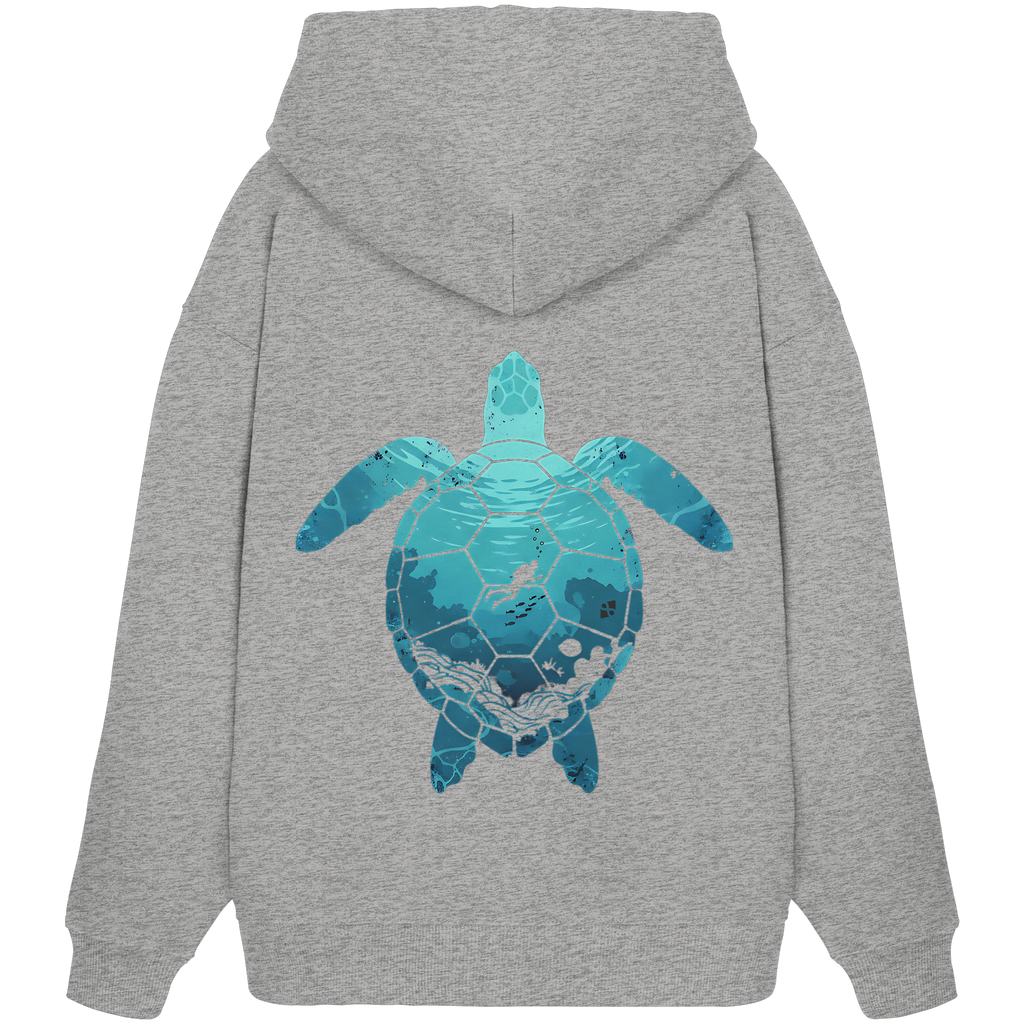 Deep Sea Turtle Oversize Hoodie