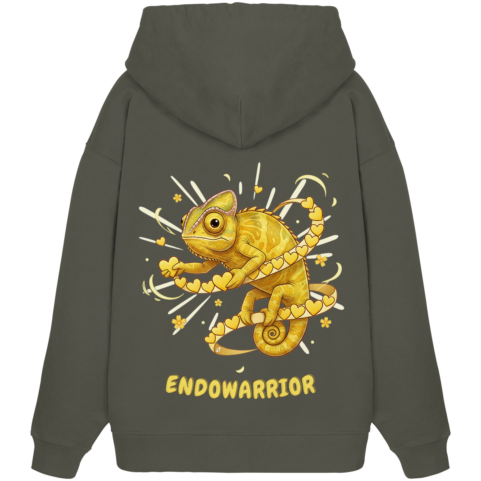 Endowarrior - Organic Oversize Hoodie