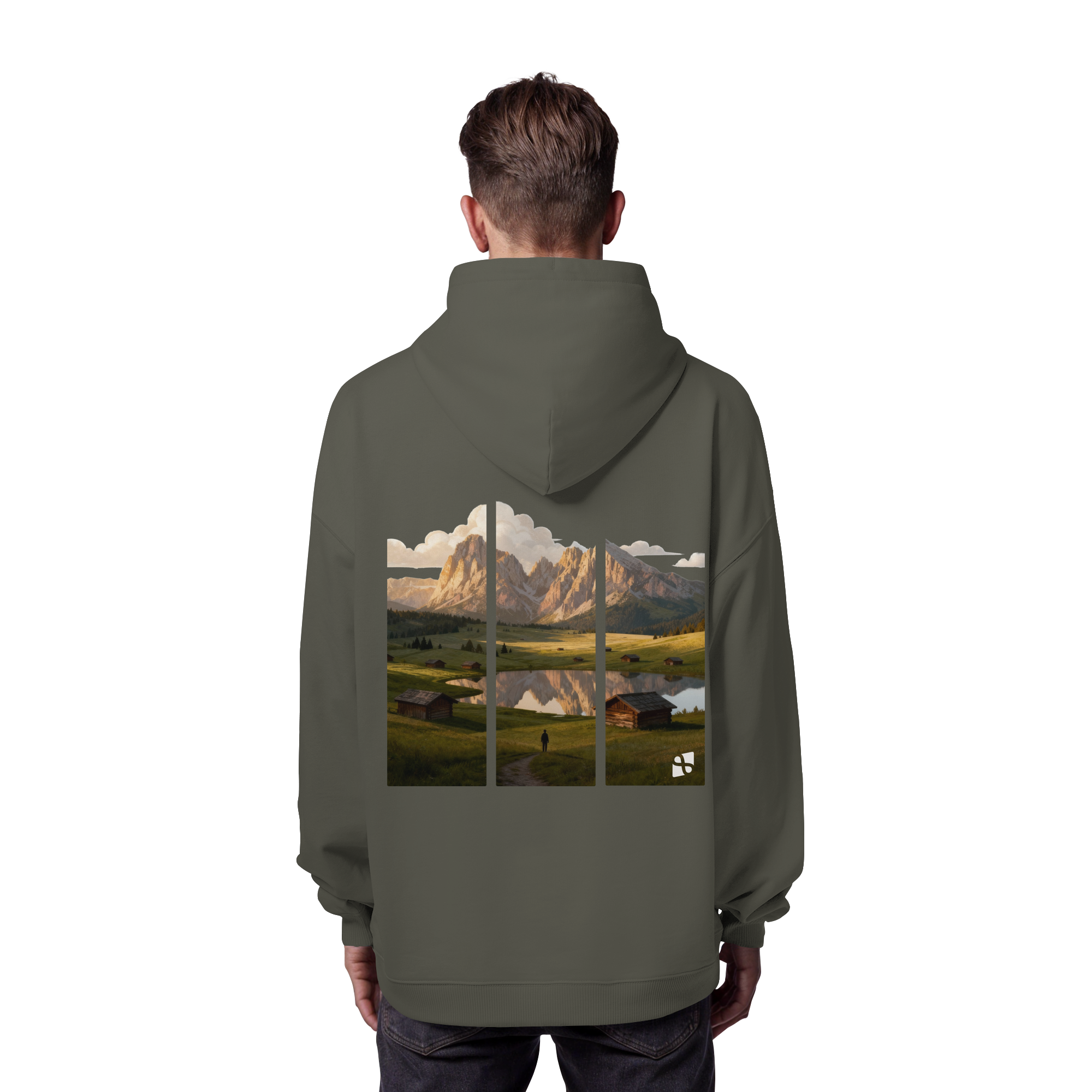 Mountainview - Organic Oversize Hoodie