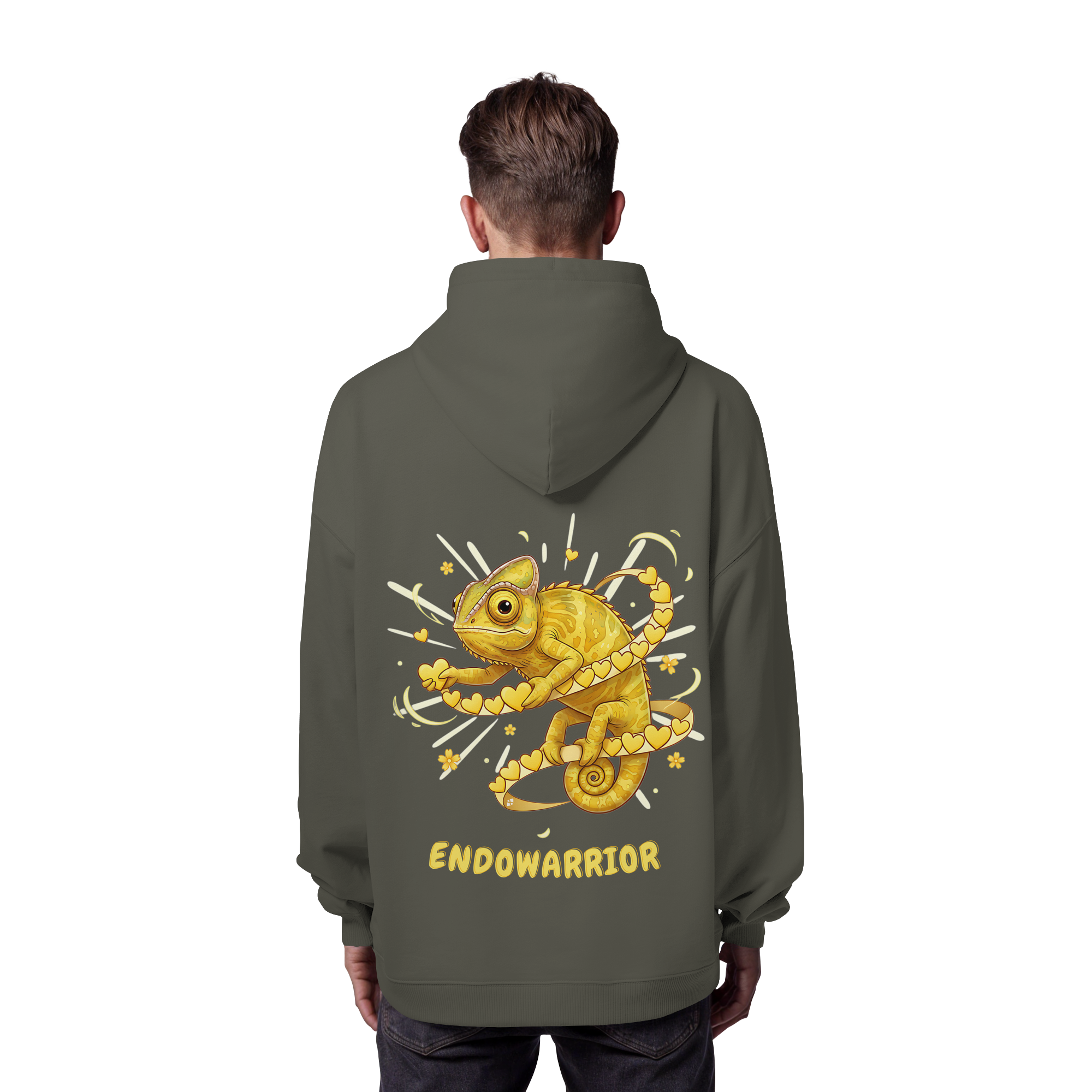 Endowarrior - Organic Oversize Hoodie
