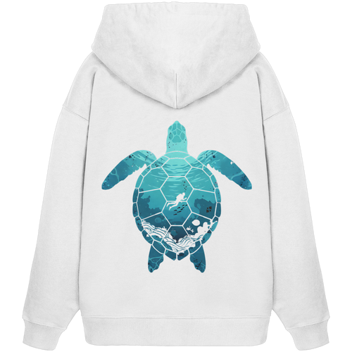 Deep Sea Turtle Oversize Hoodie