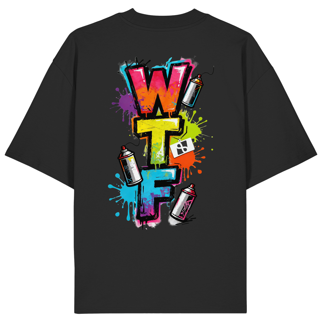 WTF Emblem Oversize Shirt