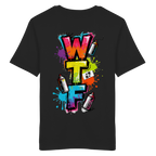 WTF - "Wear The Fair" Print mit besticktem Emblem - Organic Shirt
