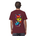 WTF - "Wear The Fair" Print mit besticktem Emblem - Organic Shirt
