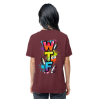 WTF - "Wear The Fair" Print mit besticktem Emblem - Organic Shirt