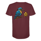Tannenhäher mit Zirbelnuss + Emblem Stick - Organic Shirt