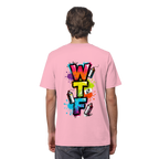 WTF - "Wear The Fair" Print mit besticktem Emblem - Organic Shirt