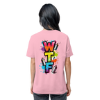 WTF - "Wear The Fair" Print mit besticktem Emblem - Organic Shirt