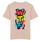 WTF - "Wear The Fair" Print mit besticktem Emblem - Organic Shirt