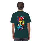 WTF - "Wear The Fair" Print mit besticktem Emblem - Organic Shirt