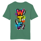 WTF - "Wear The Fair" Print mit besticktem Emblem - Organic Shirt