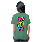 WTF - "Wear The Fair" Print mit besticktem Emblem - Organic Shirt