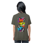 WTF - "Wear The Fair" Print mit besticktem Emblem - Organic Shirt