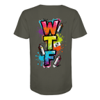 WTF - "Wear The Fair" Print mit besticktem Emblem - Organic Shirt