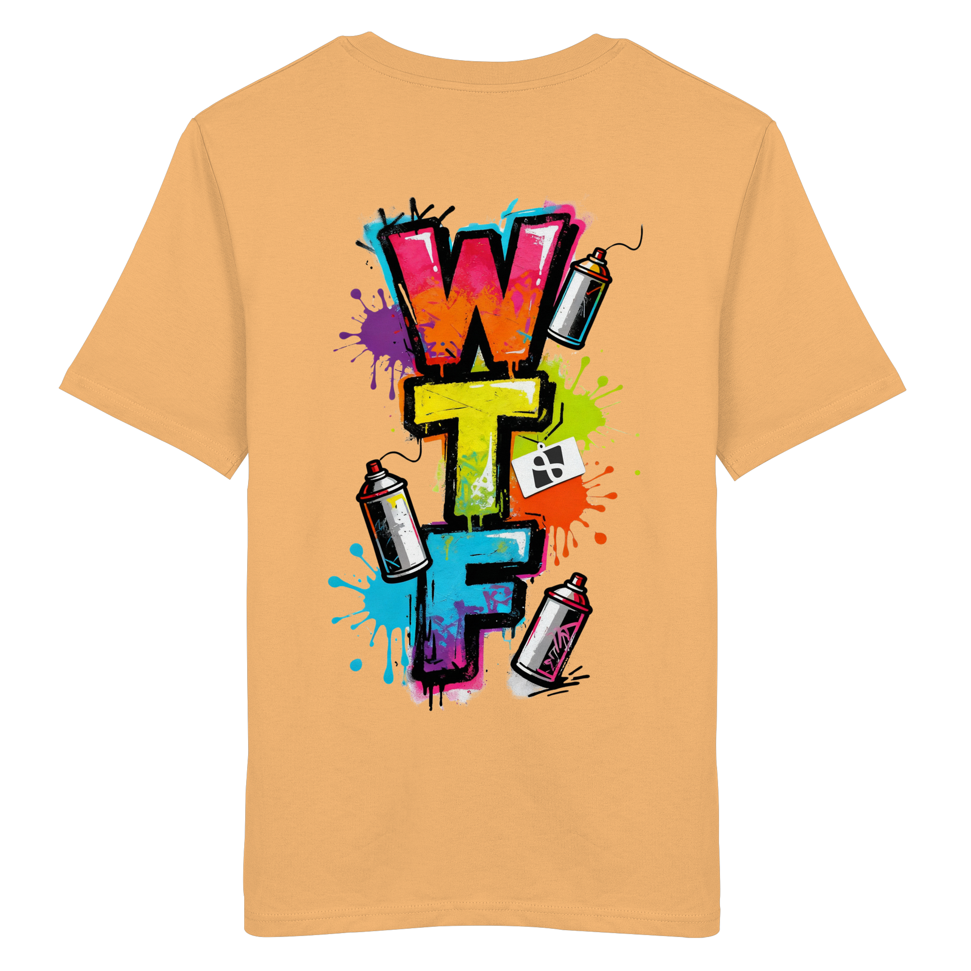 WTF - "Wear The Fair" Print mit besticktem Emblem - Organic Shirt