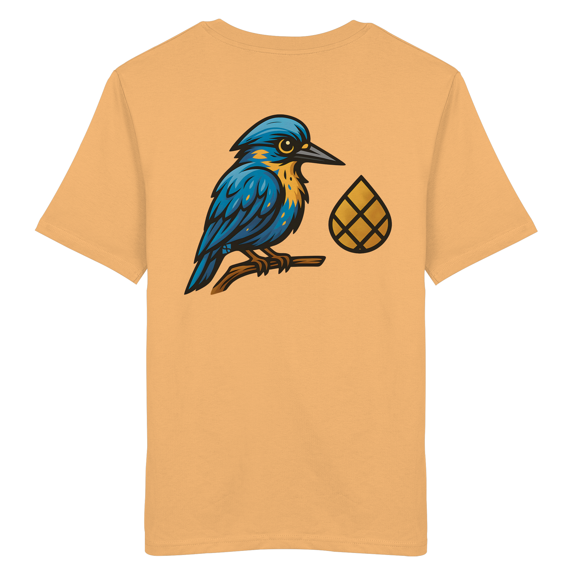 Tannenhäher mit Zirbelnuss + Emblem Stick - Organic Shirt