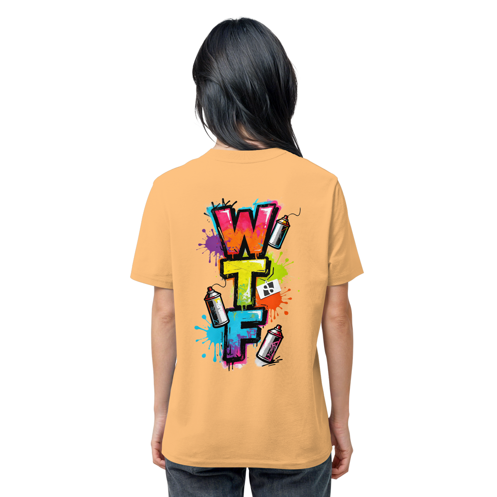 WTF - "Wear The Fair" Print mit besticktem Emblem - Organic Shirt