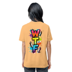 WTF - "Wear The Fair" Print mit besticktem Emblem - Organic Shirt