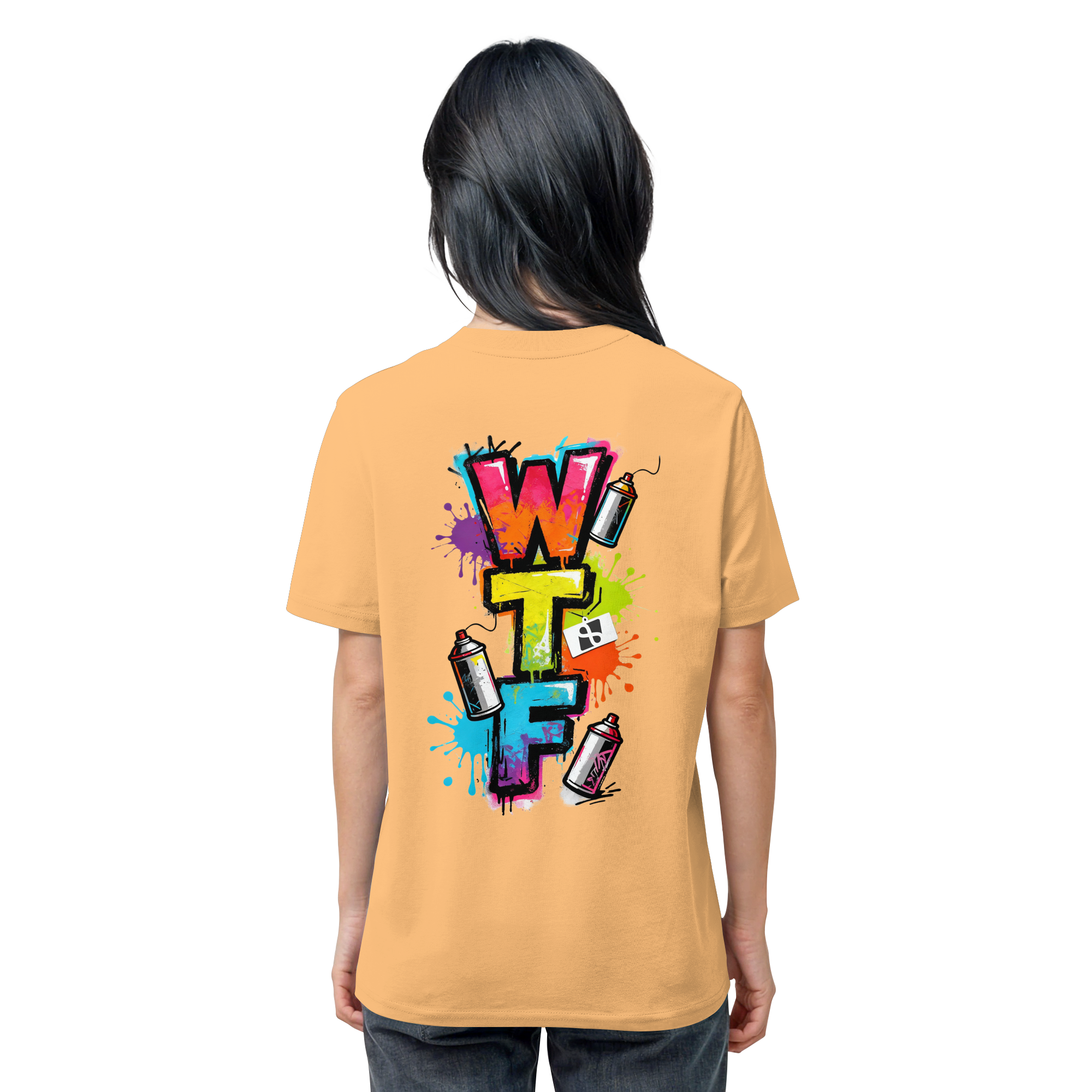 WTF - "Wear The Fair" Print mit besticktem Emblem - Organic Shirt