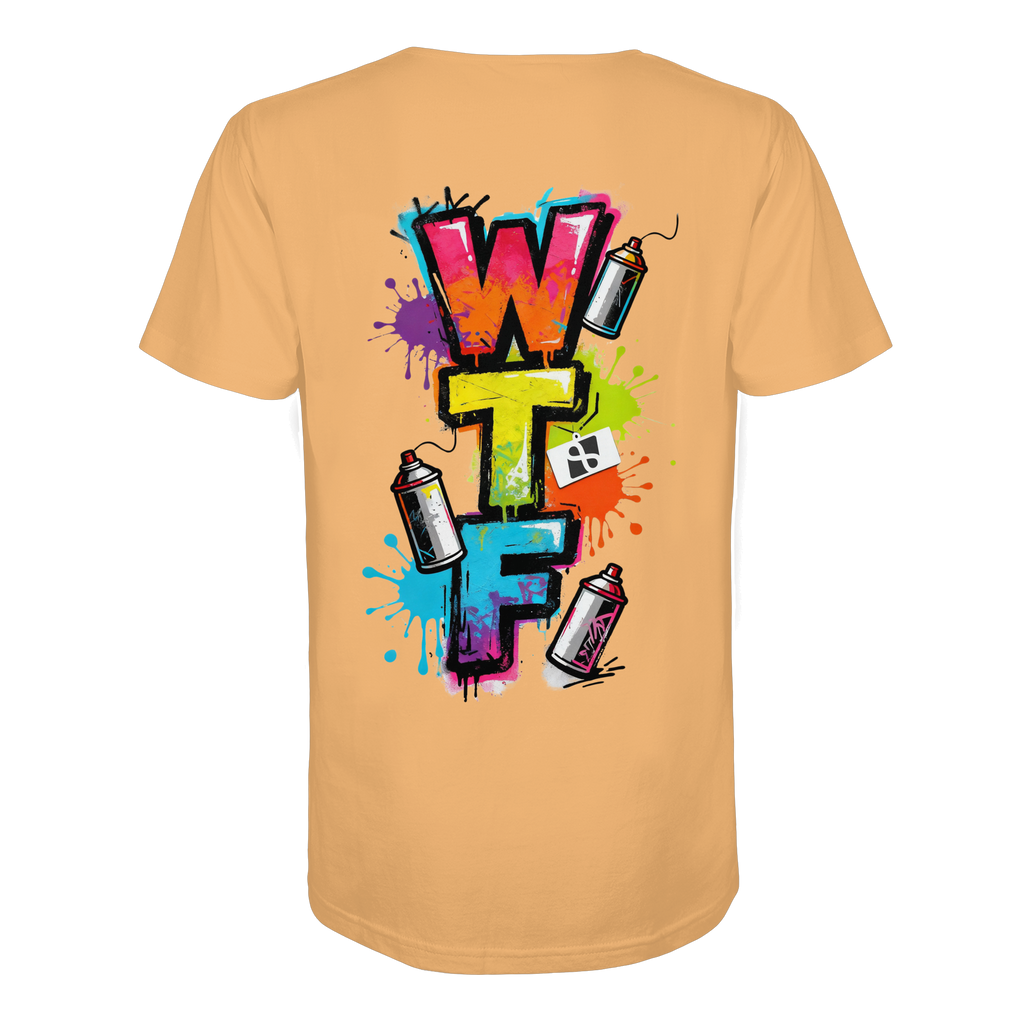 WTF - "Wear The Fair" Print mit besticktem Emblem - Organic Shirt
